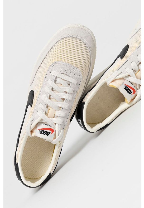 Nike Sportswear - Buty Killshot. Nosek buta: okrągły. Zapięcie: sznurówki. Kolor: beżowy. Materiał: guma