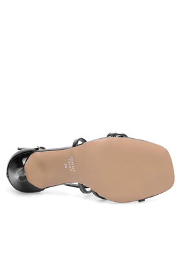 Jenny - JENNY Sandały LS5946-01 Czarny. Kolor: czarny. Materiał: syntetyk