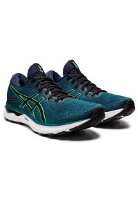 Buty Asics Gel Nimbus 24 1011B359-301 zielone. Kolor: zielony. Szerokość cholewki: normalna. Wzór: gładki. Sport: bieganie, fitness