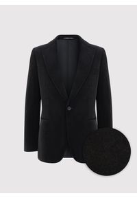 Pako Lorente - PAKO LORENTE - Czarna bawełniana marynarka męska. Okazja: na karnawał. Kolor: czarny. Materiał: bawełna #2