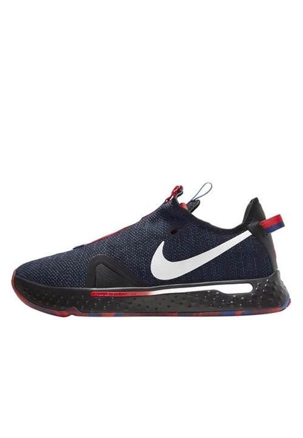 Buty koszykarskie męskie Nike PG 4 Clippers. Zapięcie: sznurówki. Kolor: wielokolorowy, niebieski. Materiał: materiał, syntetyk, tkanina. Szerokość cholewki: normalna