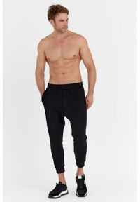 DSQUARED2 Czarne spodnie męskie relax dean joggers, Rozmiar XXL. Kolor: czarny. Materiał: bawełna #2