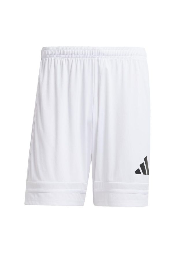 Adidas - Szorty Squadra 25. Kolor: biały, czarny, wielokolorowy. Materiał: materiał
