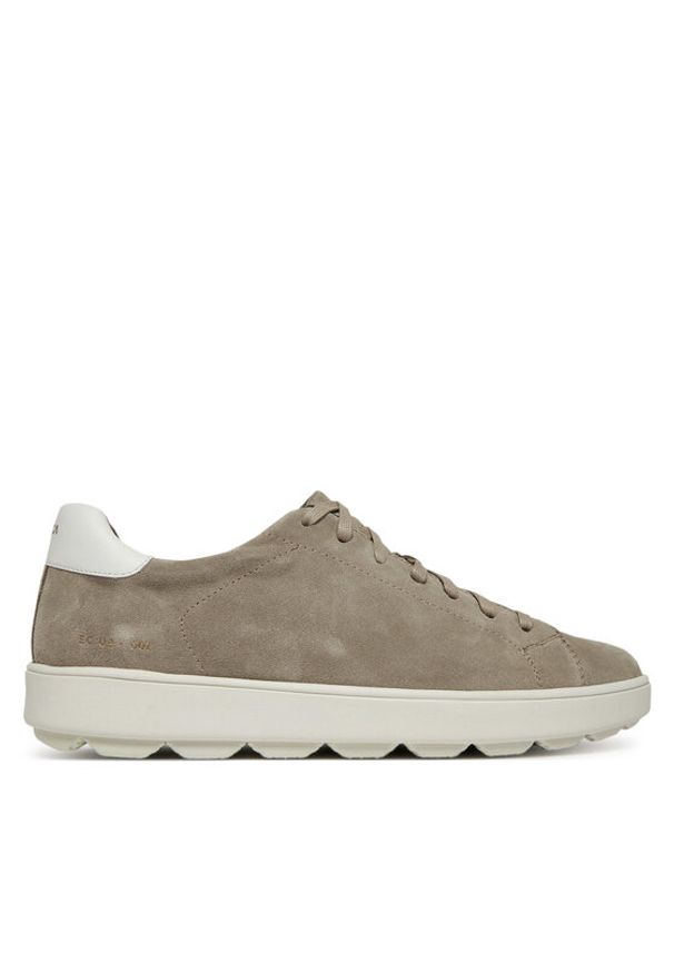 Geox Sneakersy U Spherica Ecub-1 U45GPC 00022 C5004 Beżowy. Kolor: beżowy. Materiał: zamsz, skóra