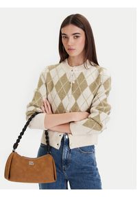 DKNY Torebka Remy R533ME54 Brązowy. Kolor: brązowy. Materiał: skórzane #5