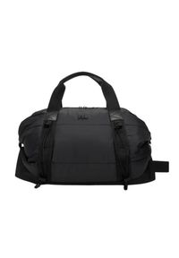 Karl Lagerfeld - KARL LAGERFELD Czarna torba podróżna pikowana. Kolor: czarny. Sport: fitness #4