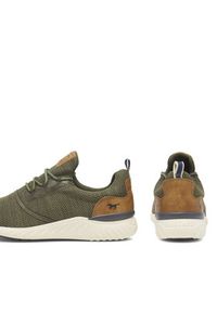 Mustang Sneakersy 4132-311 Khaki. Kolor: brązowy. Materiał: materiał #7