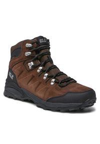 Jack Wolfskin Trekkingi Refugio Texapore Mid M 4049841 Brązowy. Kolor: brązowy. Materiał: zamsz, skóra. Sport: turystyka piesza #4