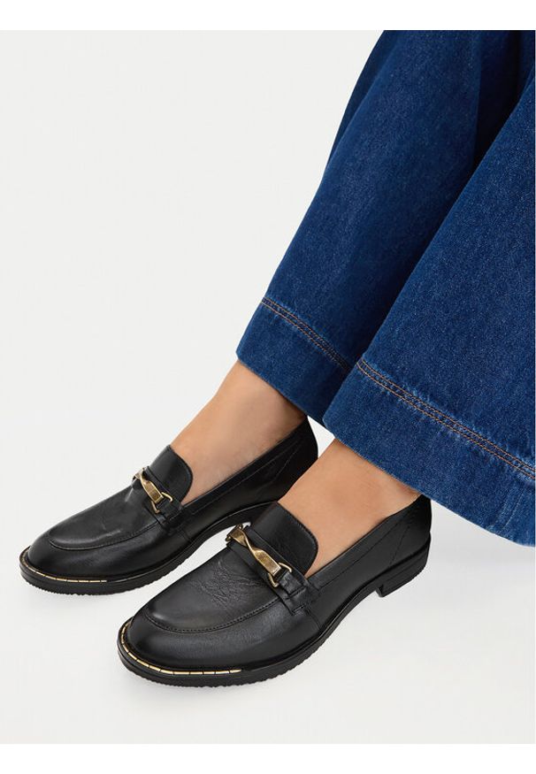 Lasocki Loafersy CEO-WI23-DALIA3-32 Czarny. Kolor: czarny. Materiał: skóra