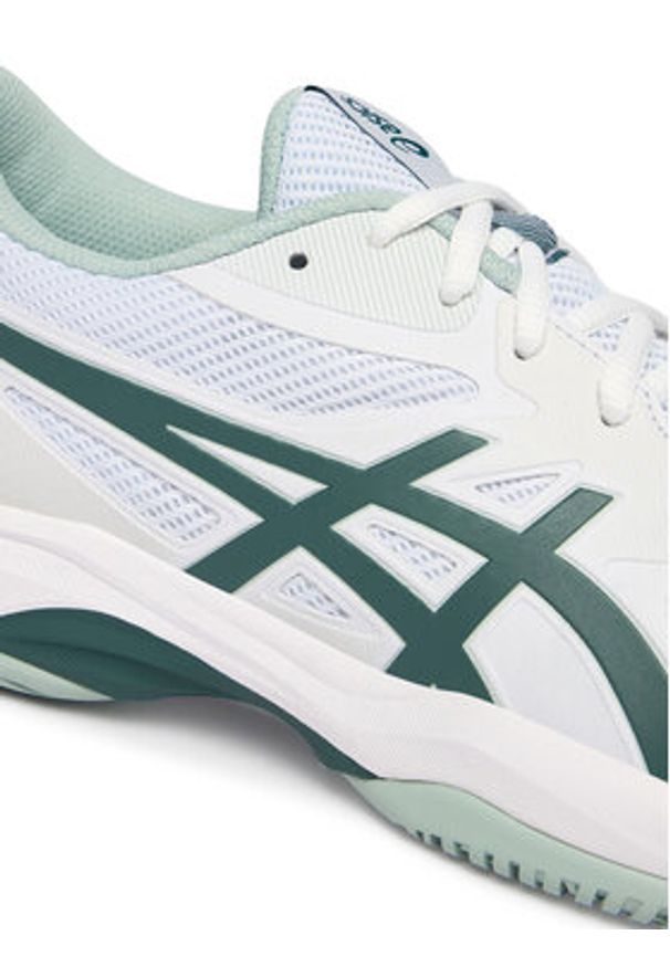 Asics Buty do tenisa Game Ff 1041A489 Biały. Kolor: biały. Materiał: skóra. Sport: tenis