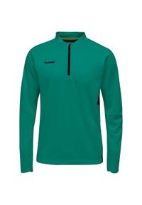 Męska bluza Hummel Tech Move Half Zip Green M.. Kolor: wielokolorowy, zielony
