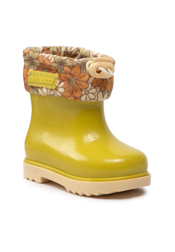 melissa - Kalosze Melissa Mini Melissa Rain Boot III Bb 33615 Green/Yellow AB202. Kolor: zielony