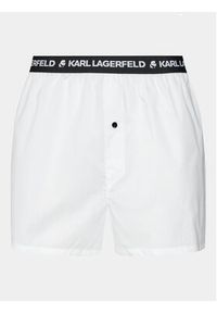 Karl Lagerfeld - KARL LAGERFELD Komplet 3 par bokserek Aop Woven Boxer Short (X3) 235M2108 Czarny. Kolor: czarny. Materiał: bawełna #4