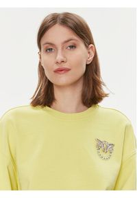 Pinko Bluza Ceresole Maglia . 102827 A1R8 Żółty Regular Fit. Kolor: żółty. Materiał: bawełna #4
