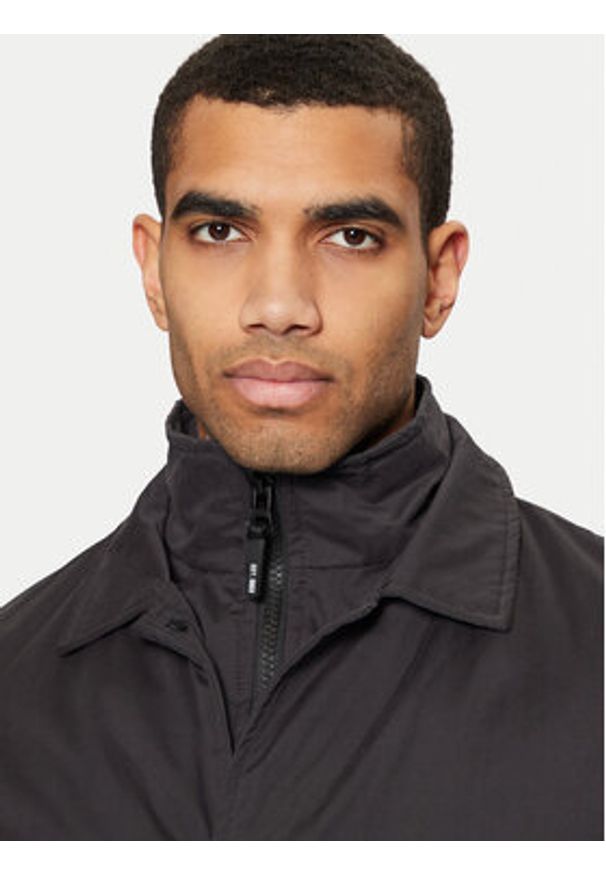 INDICODE Parka Ricco 15-889 Czarny Regular Fit. Kolor: czarny. Materiał: syntetyk