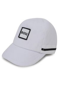 BOSS - Czapka z daszkiem Boss. Kolor: biały #1