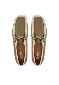 Clarks Półbuty Wallabee EVO 26186172 Zielony. Kolor: zielony. Materiał: zamsz, skóra #3