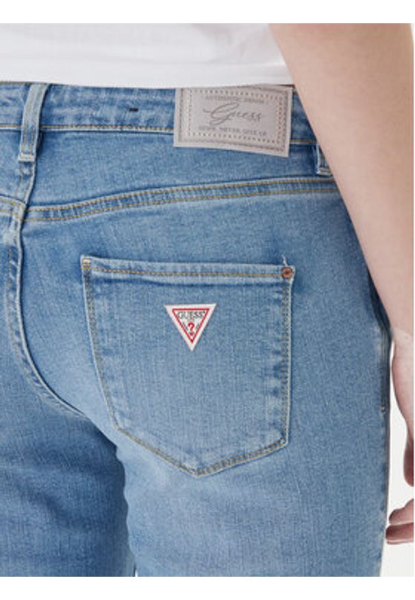 Guess Jeansy W6RA15 D6882 Niebieski Regular Fit. Kolor: niebieski