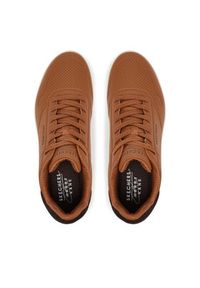 skechers - Skechers Sneakersy 183920/CSNT Brązowy. Kolor: brązowy. Materiał: skóra #6