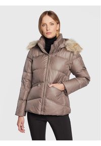 Calvin Klein Kurtka puchowa Essential K20K204952 Beżowy Regular Fit. Kolor: beżowy. Materiał: puch, syntetyk #1