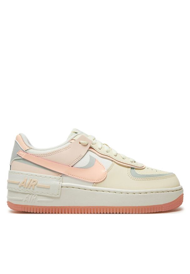 Nike Sneakersy W Af1 Shadow DZ1847 105 Beżowy. Kolor: beżowy. Materiał: skóra