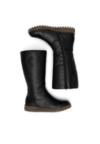 Rieker Kozaki Y3462-00 Czarny. Kolor: czarny. Materiał: skóra #6