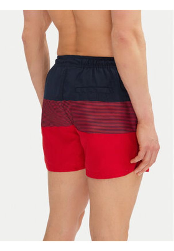 Henderson Szorty kąpielowe Rival 42609 Czerwony Regular Fit. Kolor: czerwony. Materiał: syntetyk