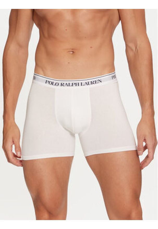 Polo Ralph Lauren Komplet 3 par bokserek 714835887003 Biały. Kolor: biały. Materiał: bawełna