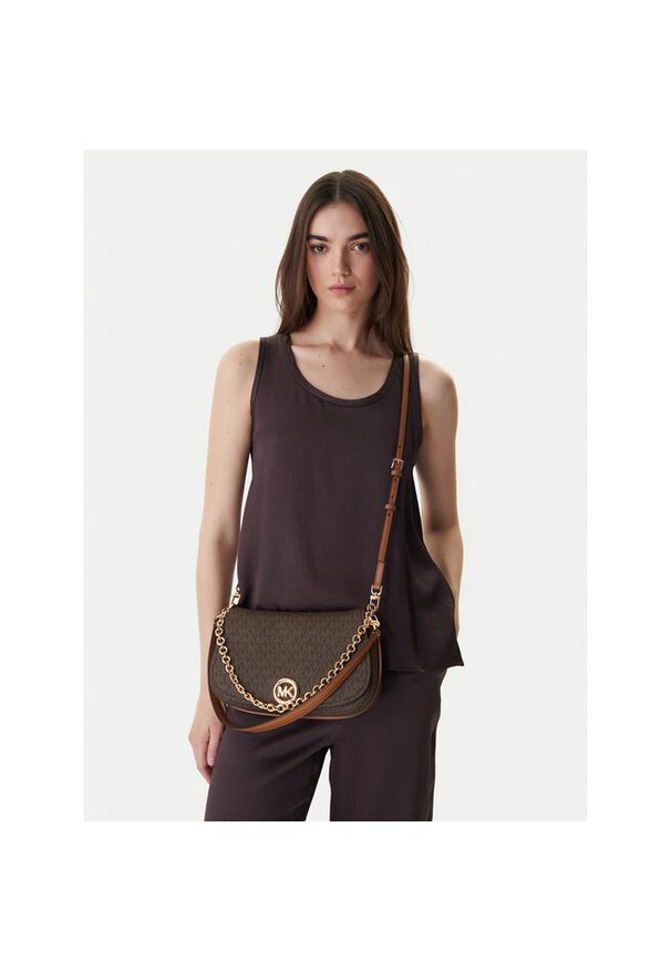 Torebka MICHAEL Michael Kors. Kolor: brązowy