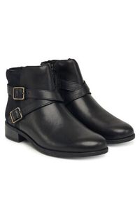 Clarks Botki Havisham Bay 26182941 Czarny. Kolor: czarny. Materiał: skóra #3