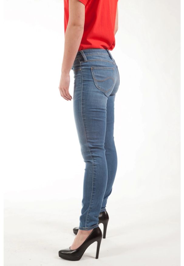 Lee - LEE SCARLETT DAMSKIE SPODNIE JEANSOWE LIGHT USED L526SIVF 112111917