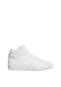 Adidas - Buty Hoops 4.0 Mid. Kolor: biały, czarny, wielokolorowy. Sport: koszykówka