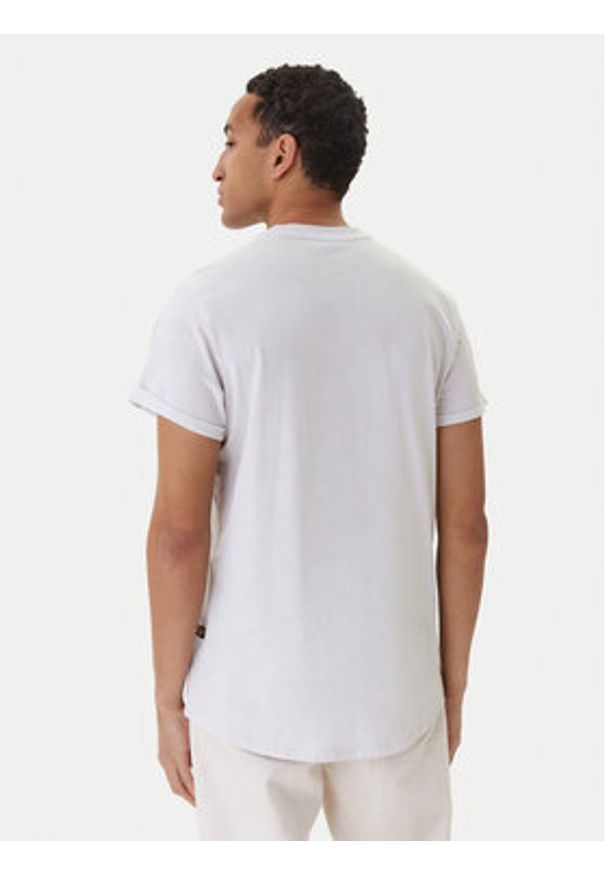 G-Star RAW - G-Star Raw T-Shirt Lash D16396-B353-110 L Biały Relaxed Fit. Kolor: biały. Materiał: bawełna