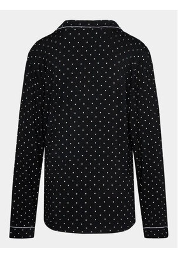 Hunkemöller Piżama 203193 Czarny Comfortable Fit. Kolor: czarny. Materiał: wiskoza