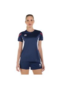 ERREA - Damska Koszulka Errea Corinne. Kolor: niebieski, wielokolorowy, biały #1
