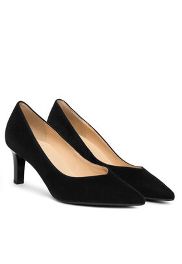 HÖGL Czółenka 0-176702-01000 Czarny. Kolor: czarny. Materiał: zamsz, skóra