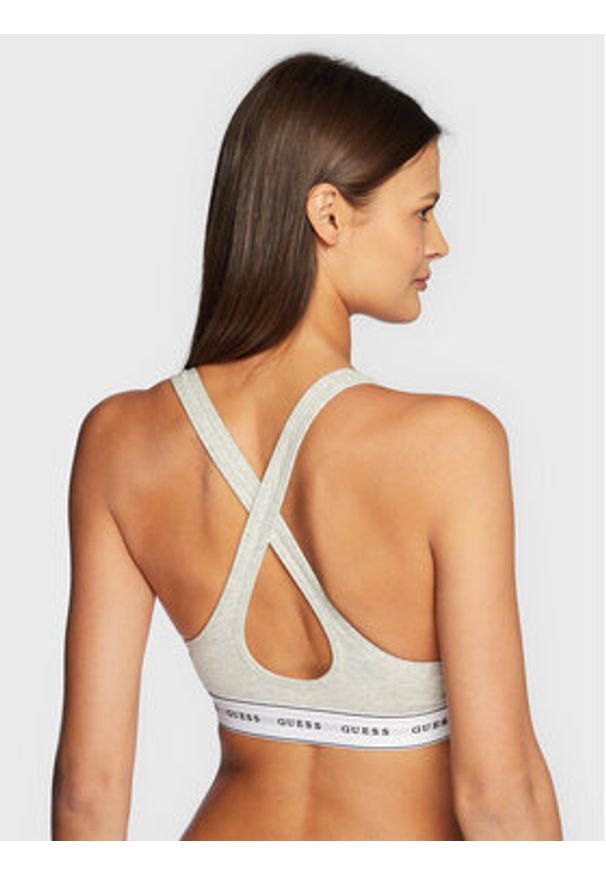 Guess Biustonosz top O1GC15 KBBU1 Szary. Kolor: szary. Materiał: bawełna