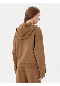 Pinko - PINKO Bluza Melato 105507 A2RB Brązowy Regular Fit. Kolor: brązowy. Materiał: bawełna