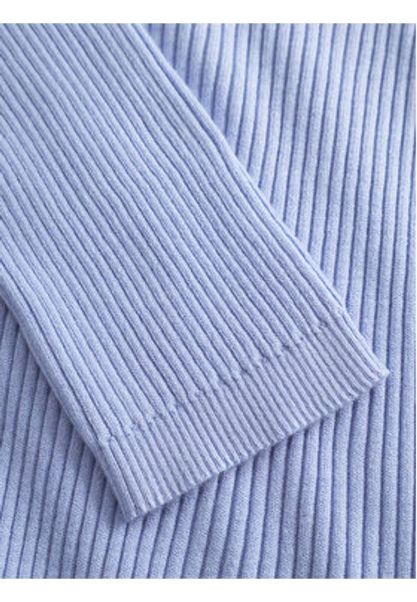 JOOP! Sweter 58 253KN58Karloa 30047481 Błękitny Slim Fit. Kolor: niebieski. Materiał: wiskoza