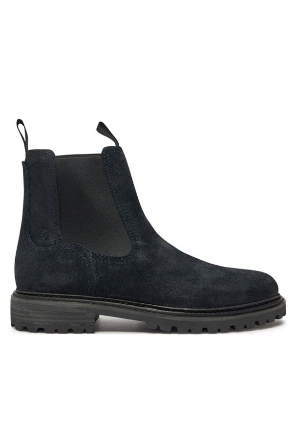 Clarks Sztyblety Clarkridge Top 26179722 Czarny. Kolor: czarny. Materiał: skóra, zamsz