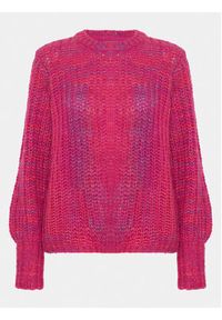 Fransa Sweter 20612708 Różowy Regular Fit. Kolor: różowy. Materiał: syntetyk #7