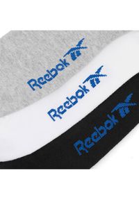 Reebok Zestaw 3 par niskich skarpet unisex R0253-SS24 (3-pack) Kolorowy. Materiał: materiał. Wzór: kolorowy #3
