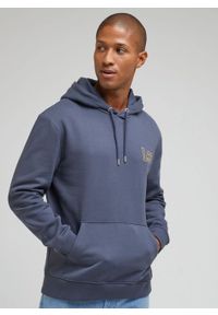 Lee - LEE CORE HOODIE MĘSKA BLUZA Z KAPTUREM NIEROZPINANA DUSTY 112342453 LM09015541. Typ kołnierza: kaptur #1