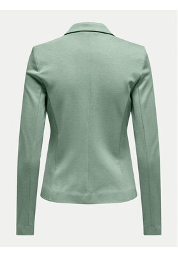 only - ONLY Marynarka Poptrash 15153144 Zielony Regular Fit. Kolor: zielony. Materiał: syntetyk