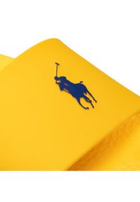 Polo Ralph Lauren Klapki Polo Silde 809860988002 Żółty. Kolor: żółty #5