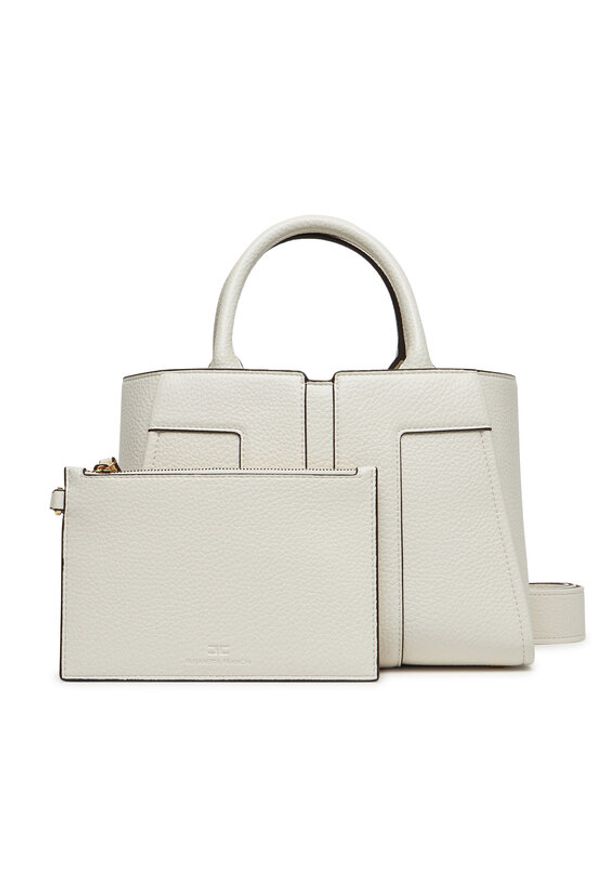Elisabetta Franchi Torba q-roa-36113 Biały. Kolor: biały. Materiał: skórzane
