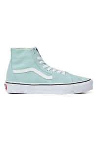 Buty do chodzenia damskie Vans Sk8-Hi. Kolor: niebieski. Model: Vans SK8. Sport: turystyka piesza