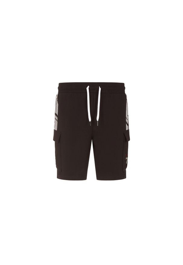 EMPORIO ARMANI CONNECTED - Szorty EA7 Emporio Armani SD. Kolor: czarny. Sport: fitness