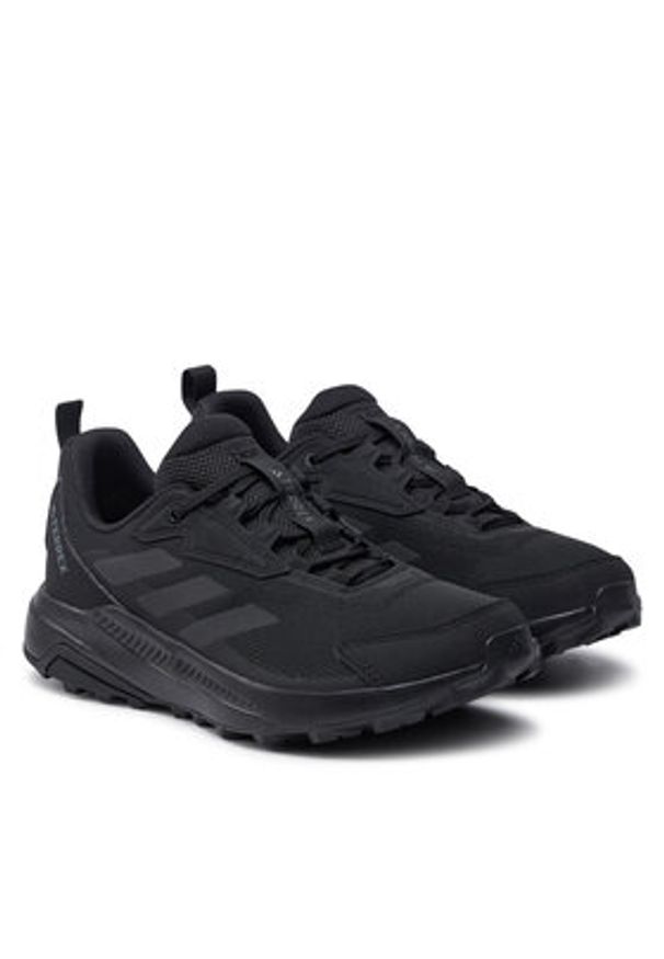 Adidas - adidas Trekkingi Terrex Anylander ID3464 Czarny. Kolor: czarny. Materiał: mesh, materiał