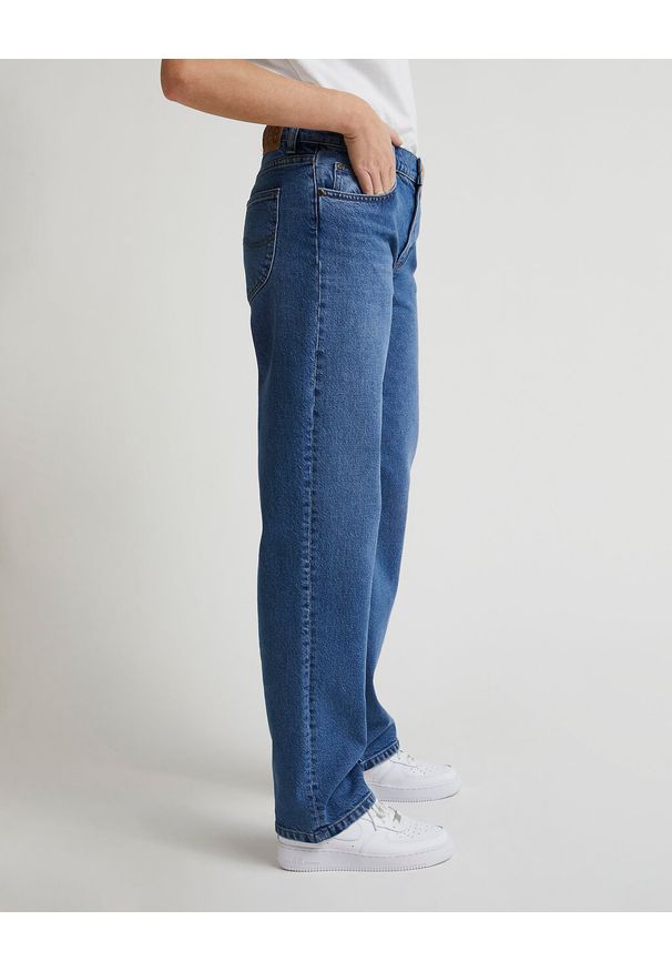 Lee - LEE JANE DAMSKIE SPODNIE JEANSOWE JEANSY DŻINSY MID WASH L34QHGC05 112328319